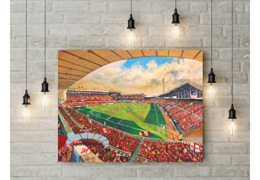 Nottingham Forest FC City Ground Stadium Wall Art Canvas